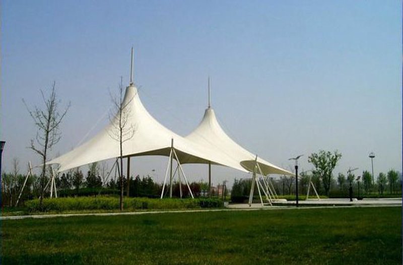 膜结构景观:构建未来城市的绿色梦想